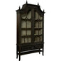 Reims Cathedral Black Arched Cabinet - LOOMLAN - Furniture Classics - Buffets & Curios