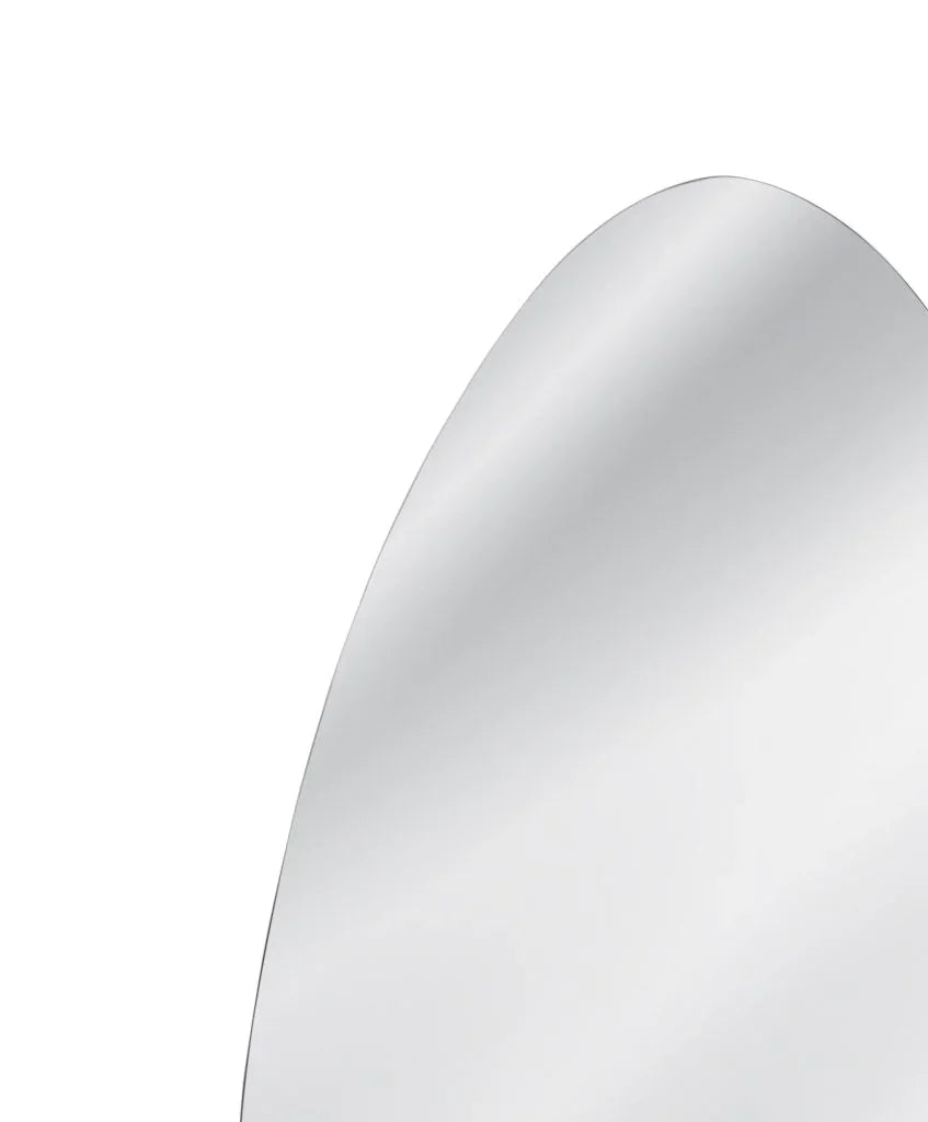 Reinhold Modern Silver Wall Mirror - LOOMLAN - Bassett Mirror - Wall Mirrors