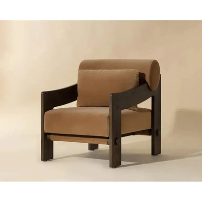 Reizo Performance Fabric Lounge Chair-Lounge Chairs-SUNPAN-LOOMLAN