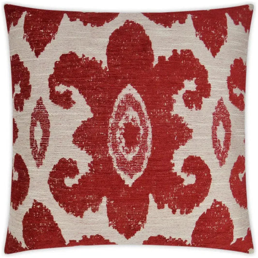 Rekha Lipstick Red Throw Pillow With Insert - LOOMLAN - D.V. Kap - Throw Pillows