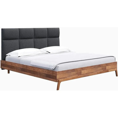 Remix Grey Platform Bed - LOOMLAN - LH Imports - Beds