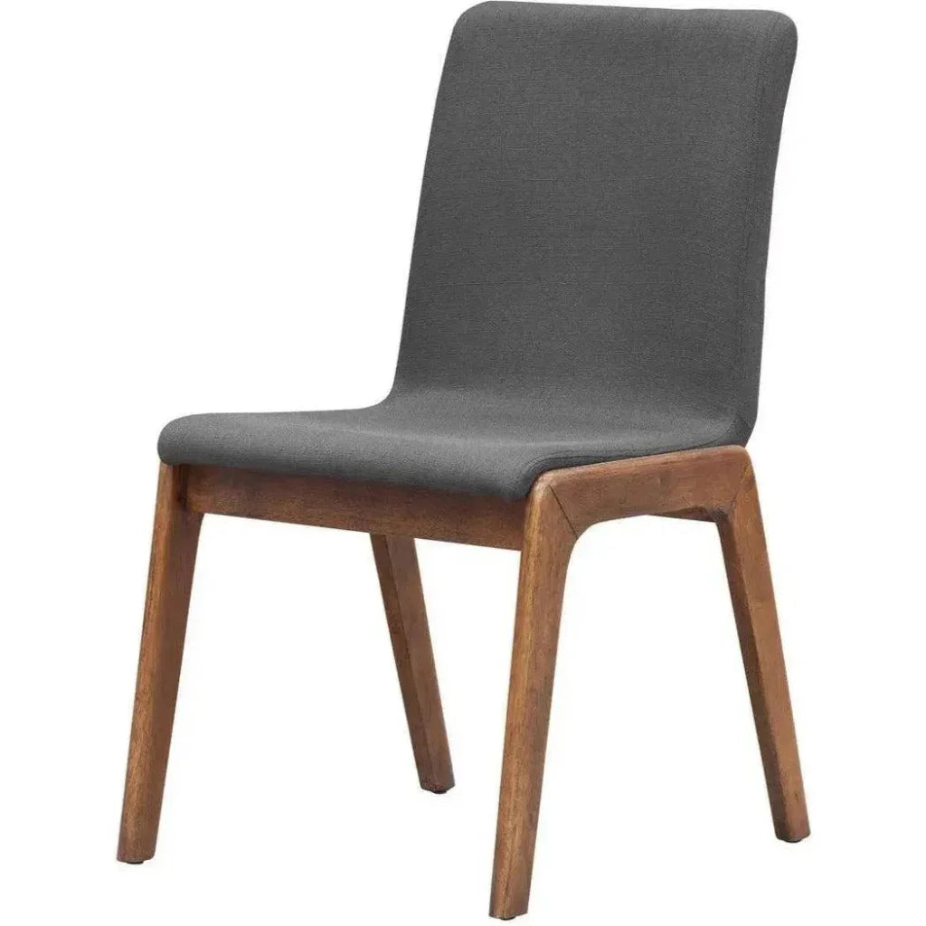 Remix Performance Fabric Armless Dining Chair 2PC - LOOMLAN - LH Imports - Dining Chairs