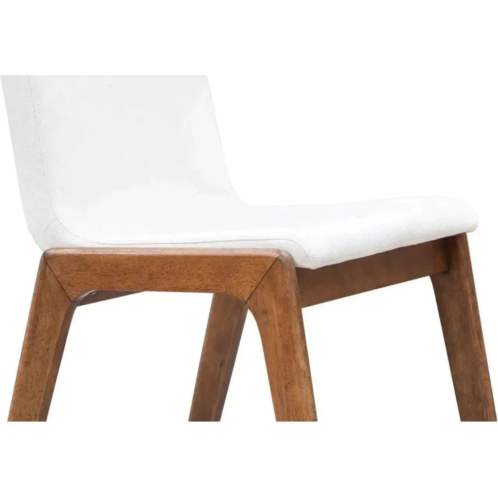 Remix Performance Fabric Armless Dining Chair 2PC - LOOMLAN - LH Imports - Dining Chairs