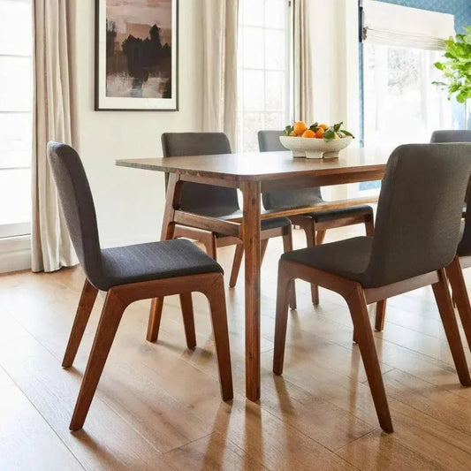 Remix Performance Fabric Armless Dining Chair 2PC - LOOMLAN - LH Imports - Dining Chairs