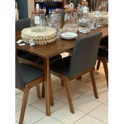 Remix Performance Fabric Armless Dining Chair 2PC - LOOMLAN - LH Imports - Dining Chairs