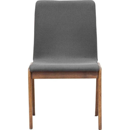 Remix Performance Fabric Armless Dining Chair 2PC - LOOMLAN - LH Imports - Dining Chairs