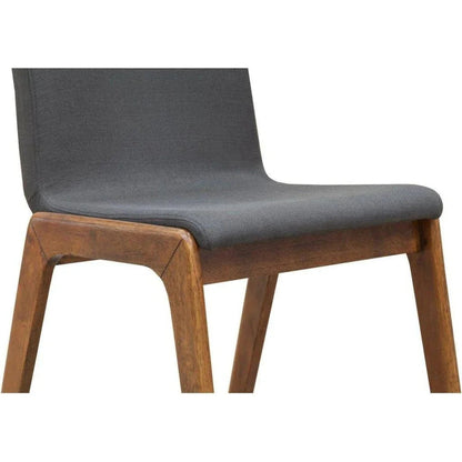 Remix Performance Fabric Armless Dining Chair 2PC - LOOMLAN - LH Imports - Dining Chairs