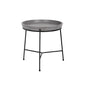 Remy Iron Framed Concrete Round End Table - LOOMLAN - SUNPAN - Side Tables