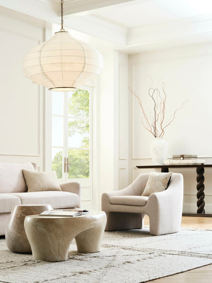 Rena Light Brown Concrete Cocktail Table