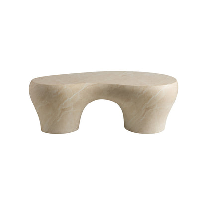 Rena Light Brown Concrete Cocktail Table