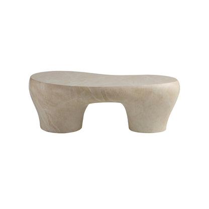 Rena Light Brown Concrete Cocktail Table
