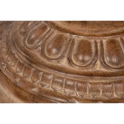 Renaissance Pedestal Round Dining Table Seats 4-Dining Tables-Sarreid-LOOMLAN