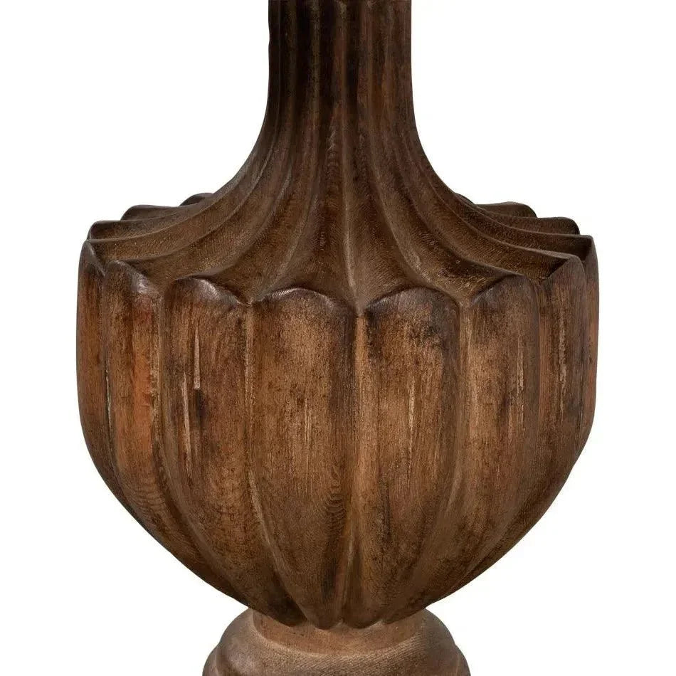 Renaissance Pedestal Round Dining Table Seats 4-Dining Tables-Sarreid-LOOMLAN