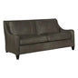 Renato Leather Sofa Two Cushion Bench Built USA - LOOMLAN - Uptown Sebastian - Sofas & Loveseats