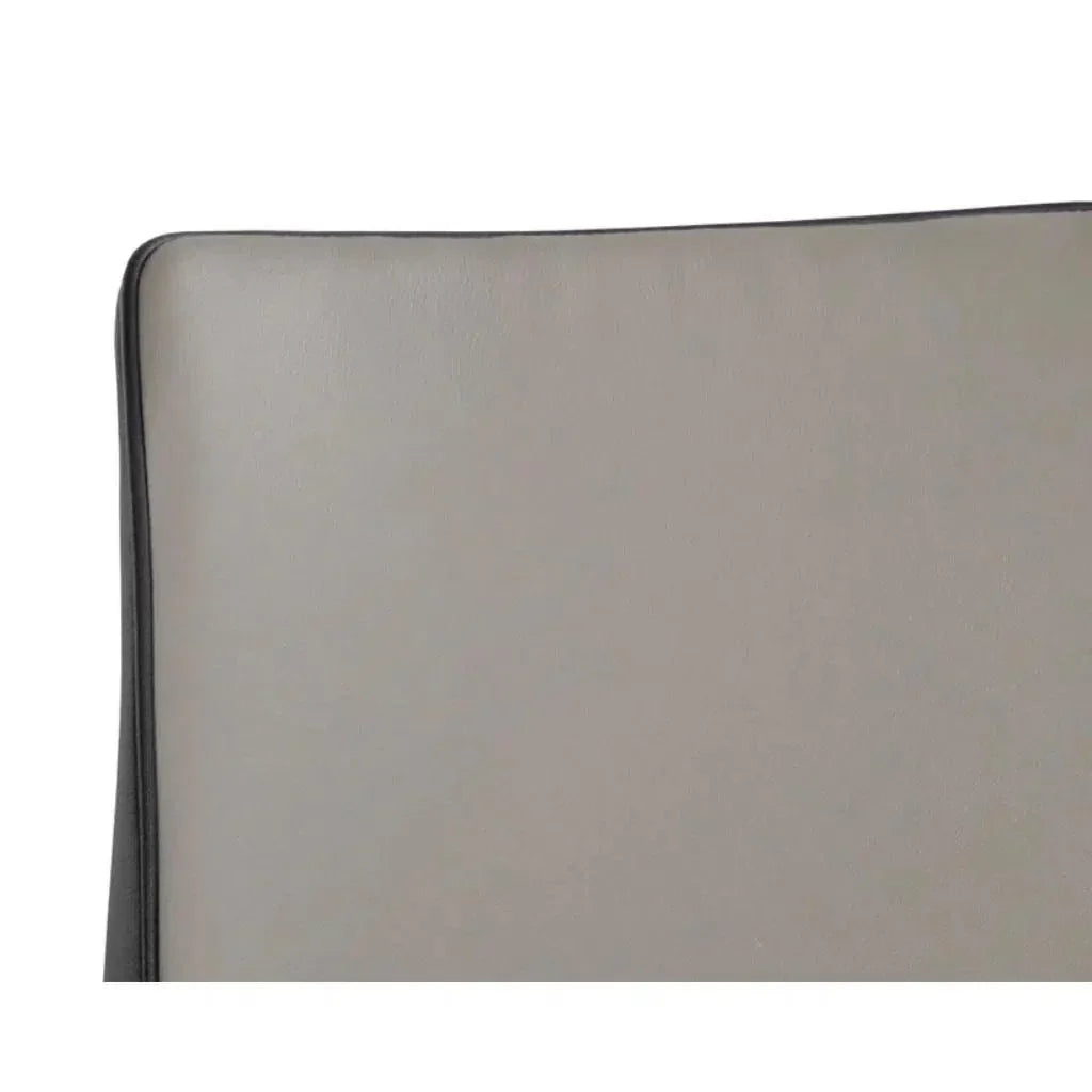 Renee Leather Stackable Dining Chair 2PC - LOOMLAN - SUNPAN - Dining Chairs