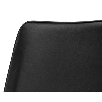 Renee Leather Stackable Dining Chair 2PC - LOOMLAN - SUNPAN - Dining Chairs