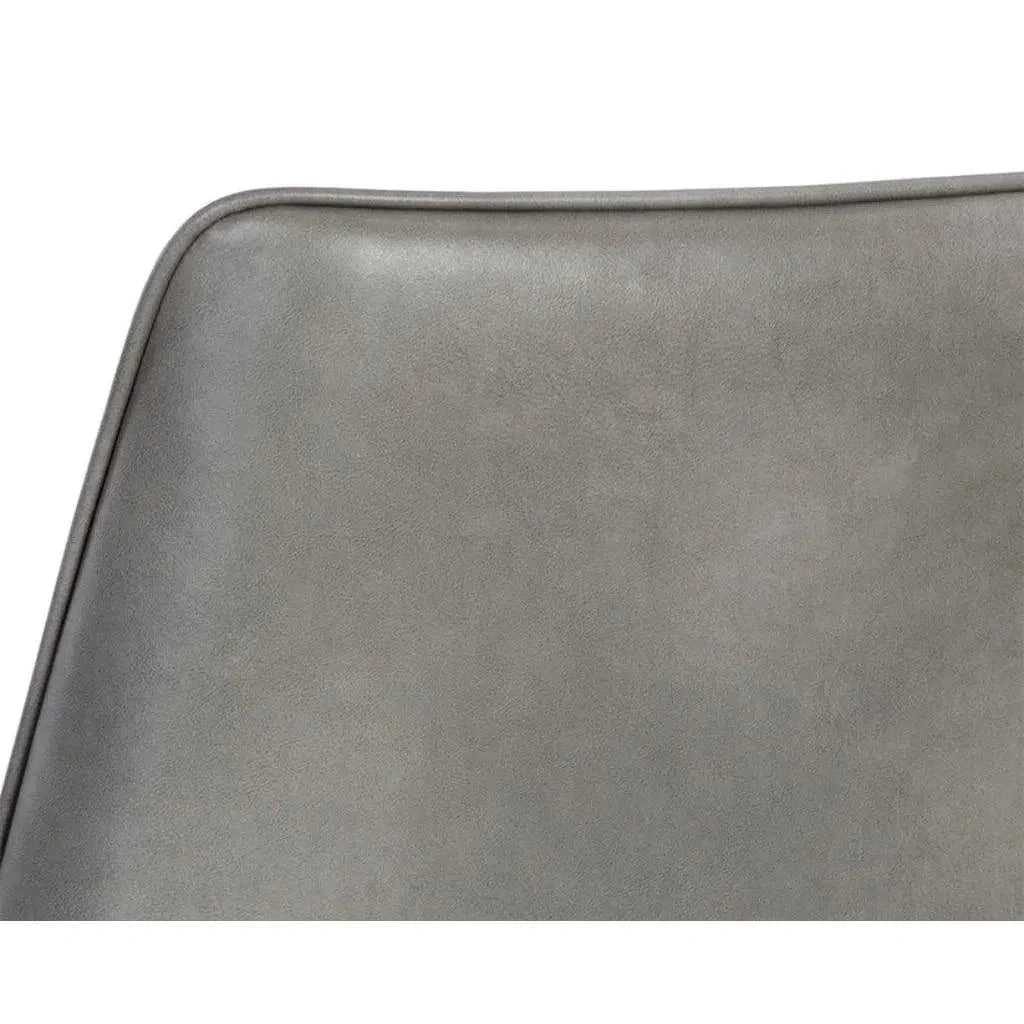 Renee Leather Stackable Dining Chair 2PC - LOOMLAN - SUNPAN - Dining Chairs