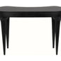 Rennie Desk Black Small Curved Desk-Home Office Desks-Noir-LOOMLAN