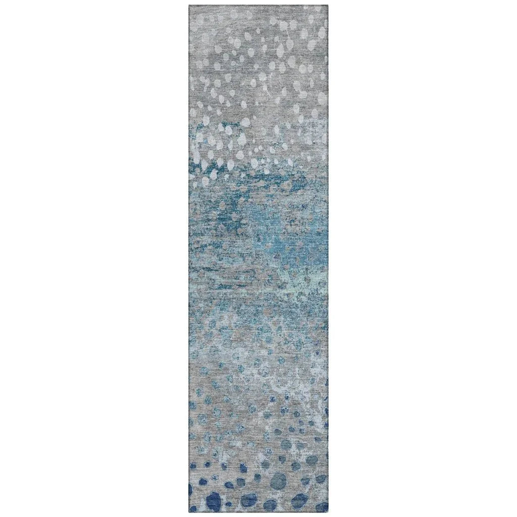 Renora Gray Washable Indoor - Outdoor Rug - LOOMLAN - LOOMLAN Rugs - Outdoor Rugs
