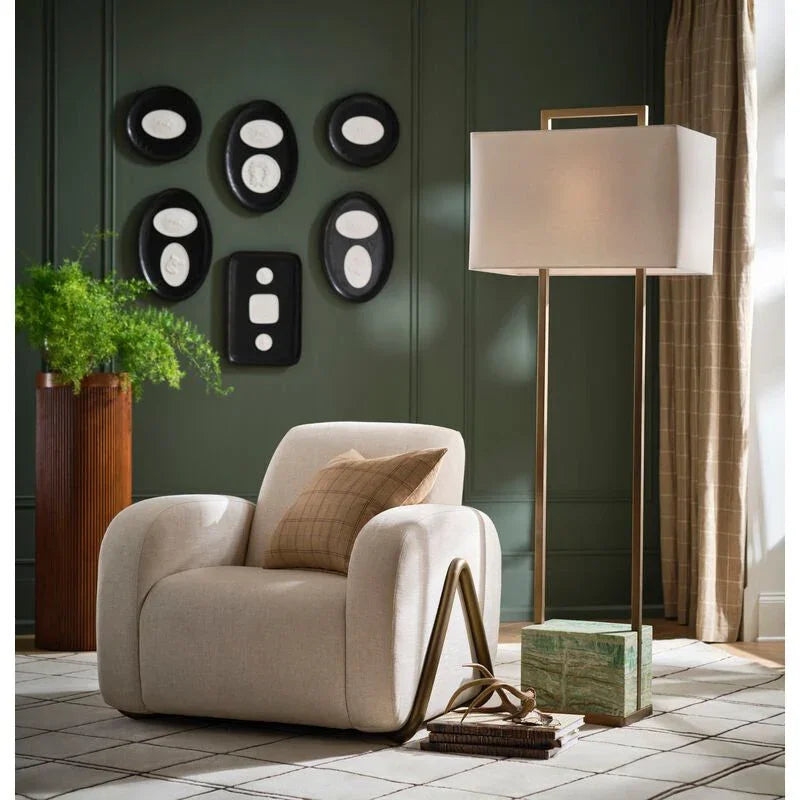 Renzo Steel Framed Chair - LOOMLAN - Wildwood - Club Chairs