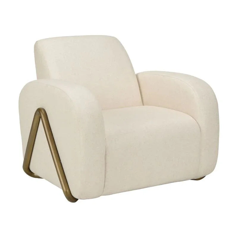 Renzo Steel Framed Chair - LOOMLAN - Wildwood - Club Chairs