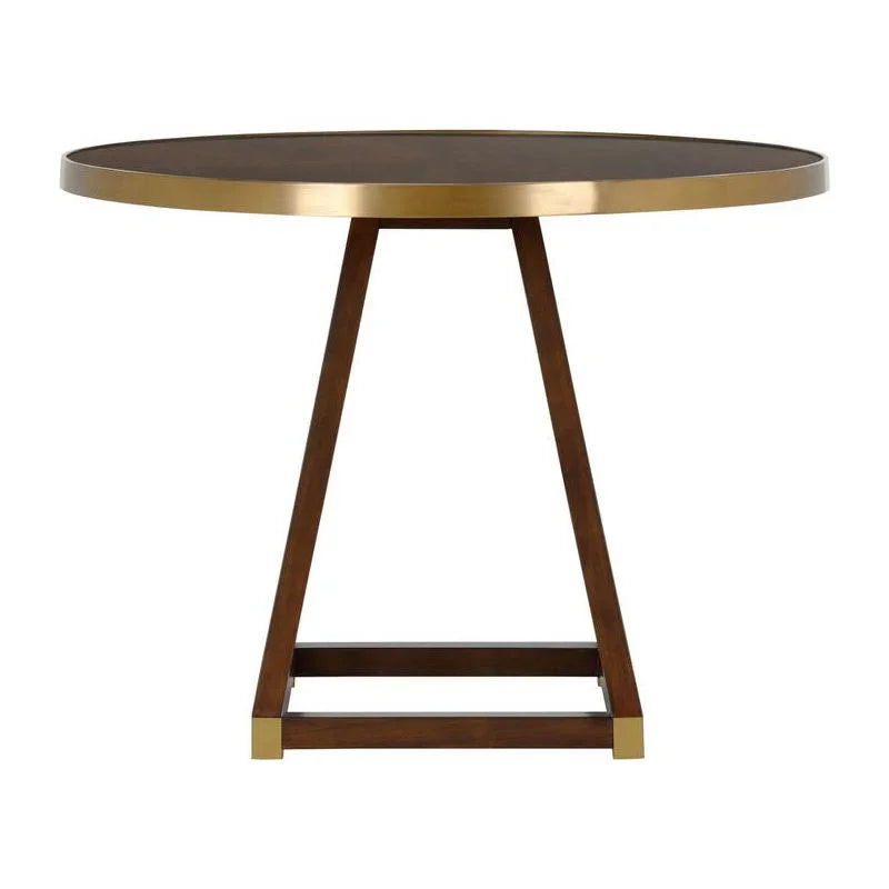 Renzo Wooden Round Center Table - LOOMLAN - Wildwood - Side Tables