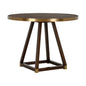 Renzo Wooden Round Center Table - LOOMLAN - Wildwood - Side Tables
