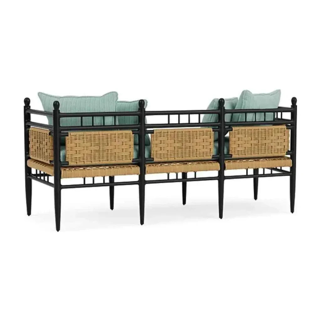 Replacement Cushion For Low Country 3-Seat Garden Bench-Outdoor Replacement Cushions-Lloyd Flanders-LOOMLAN