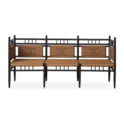 Replacement Cushion For Low Country 3-Seat Garden Bench-Outdoor Replacement Cushions-Lloyd Flanders-LOOMLAN