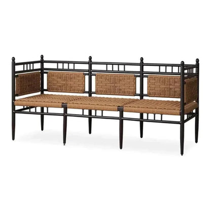 Replacement Cushion For Low Country 3-Seat Garden Bench-Outdoor Replacement Cushions-Lloyd Flanders-LOOMLAN