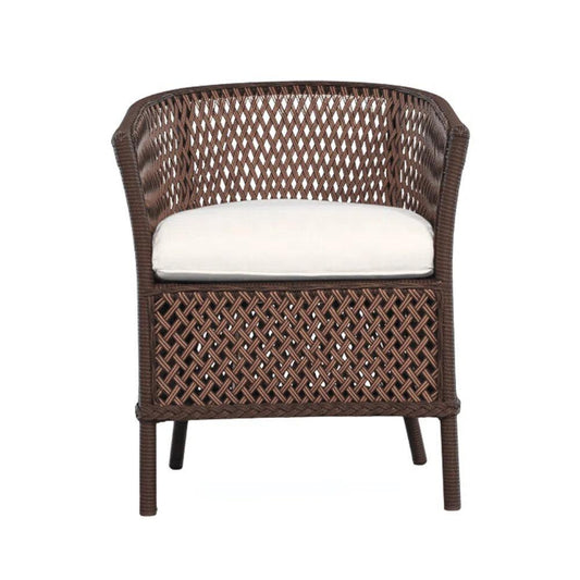 Replacement Cushion Grand Traverse Barrel Dining Chair-Outdoor Replacement Cushions-Lloyd Flanders-LOOMLAN