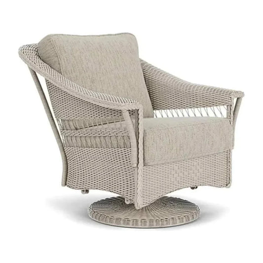 Replacement Cushion for Nantucket Swivel Chair-Outdoor Replacement Cushions-Lloyd Flanders-LOOMLAN