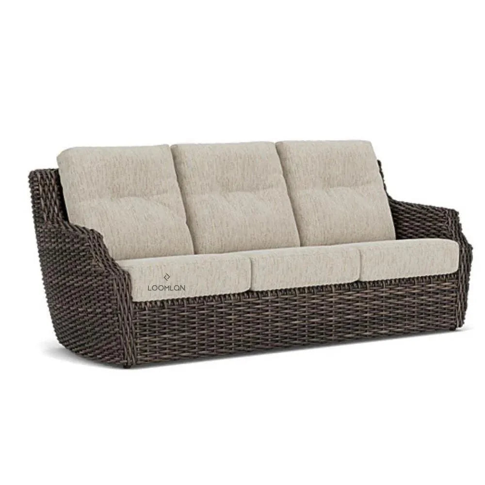 Replacement Cushions For Largo Outdoor Sunbrella Sofa-Outdoor Replacement Cushions-Lloyd Flanders-LOOMLAN