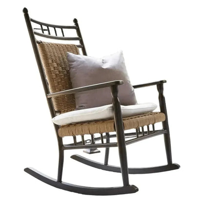 Replacement Cushions For Low Country Porch Rocker-Outdoor Replacement Cushions-Lloyd Flanders-LOOMLAN