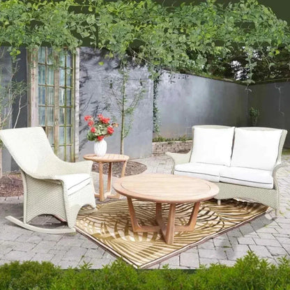 Replacement Cushions For Mandalay Outdoor Loveseat-Outdoor Replacement Cushions-Lloyd Flanders-LOOMLAN