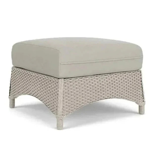 Replacement Cushions For Mandalay Outdoor Ottoman-Outdoor Replacement Cushions-Lloyd Flanders-LOOMLAN