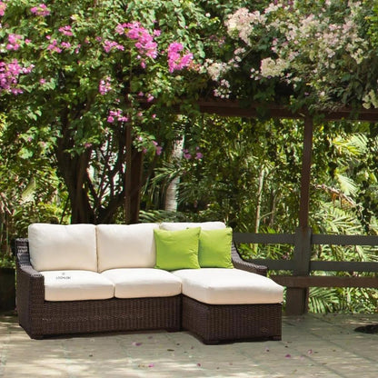 Replacement Cushions For Mesa Outdoor Mesa Left Chaise-Outdoor Replacement Cushions-Lloyd Flanders-LOOMLAN