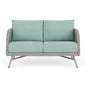 Replacement Cushions for Essence Sunbrella Loveseat-Outdoor Replacement Cushions-Lloyd Flanders-LOOMLAN