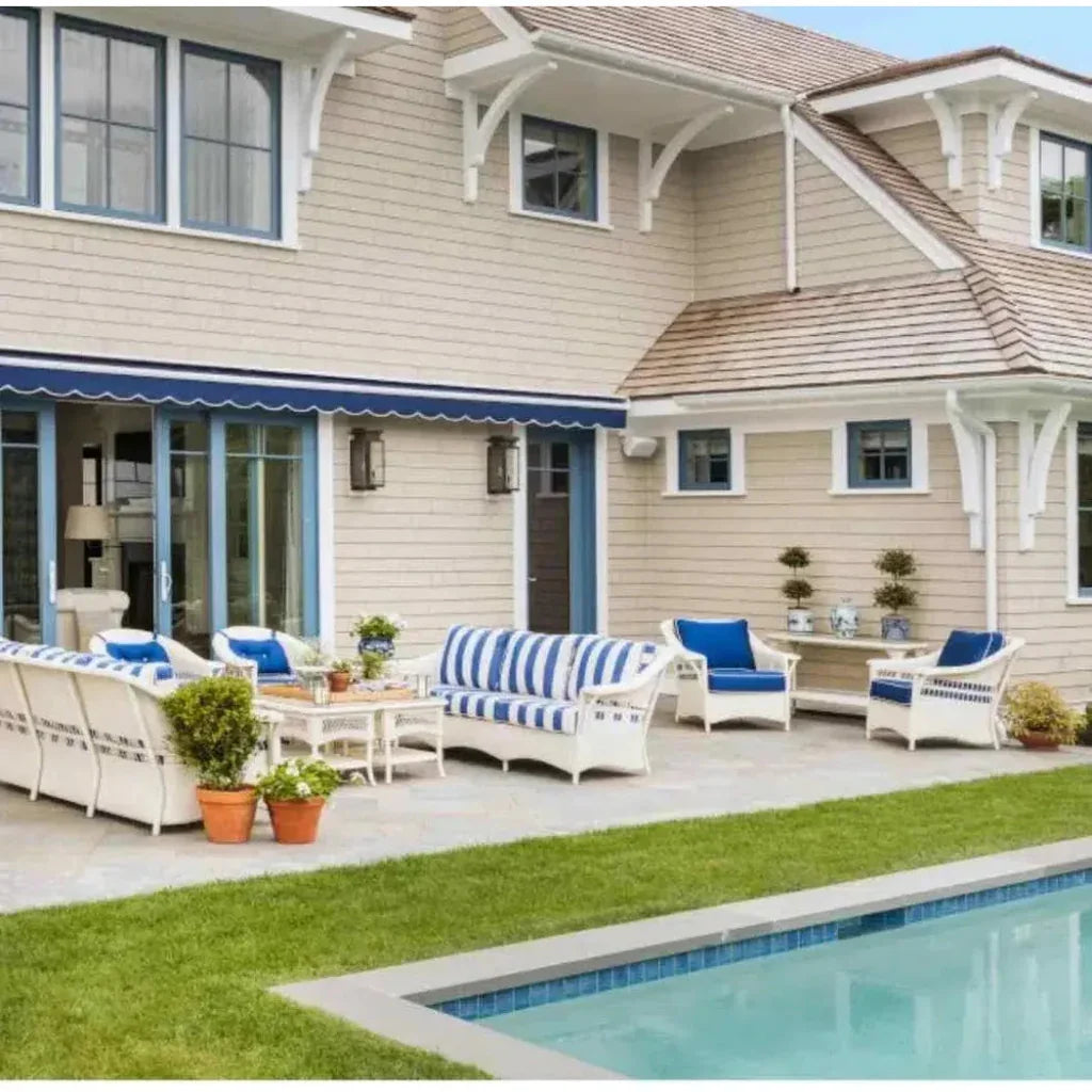 Replacement Cushions for Nantucket Sofa-Outdoor Replacement Cushions-Lloyd Flanders-LOOMLAN