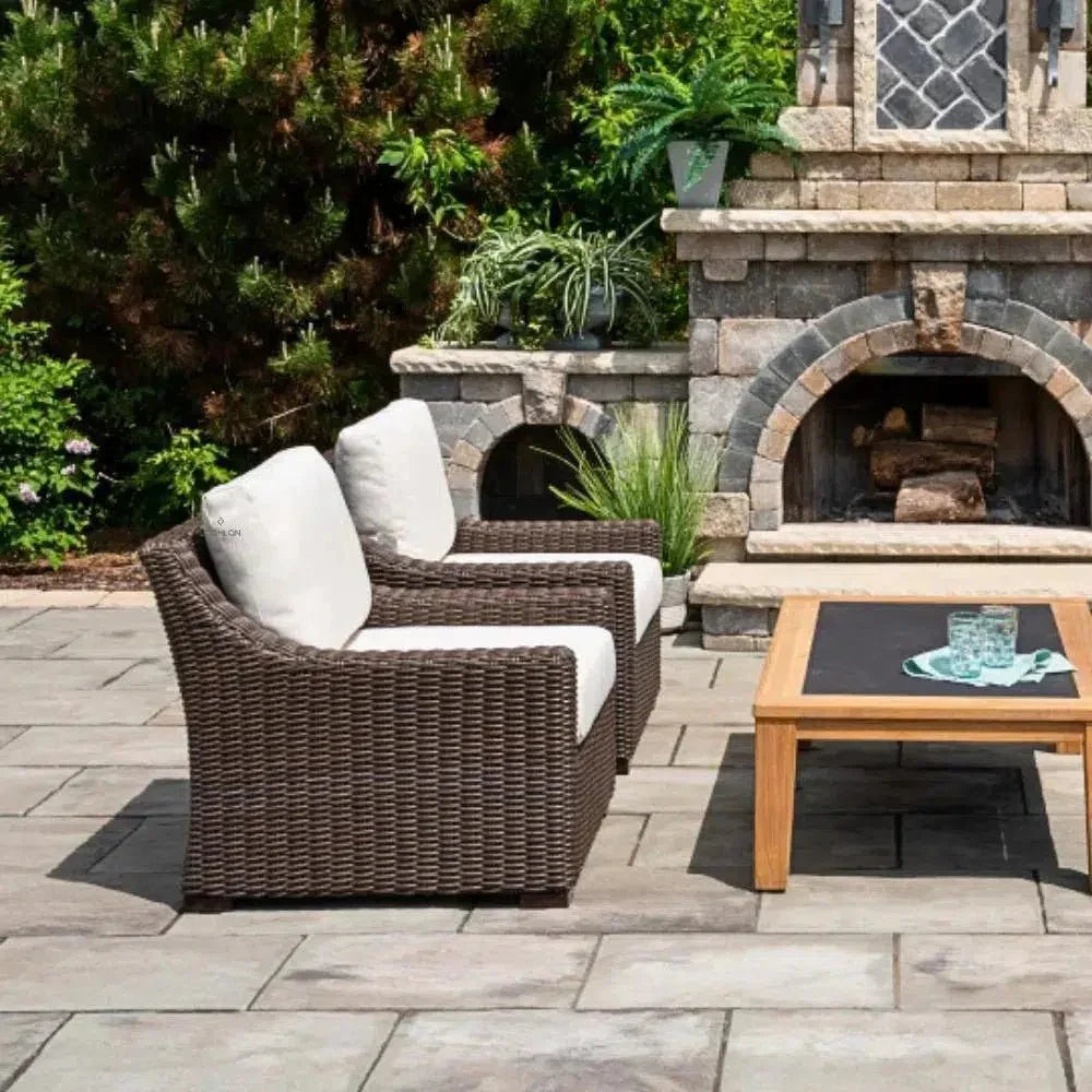 Replacement For Mesa Outdoor Sunbrella Lounge Chair-Outdoor Lounge Chairs-Lloyd Flanders-LOOMLAN