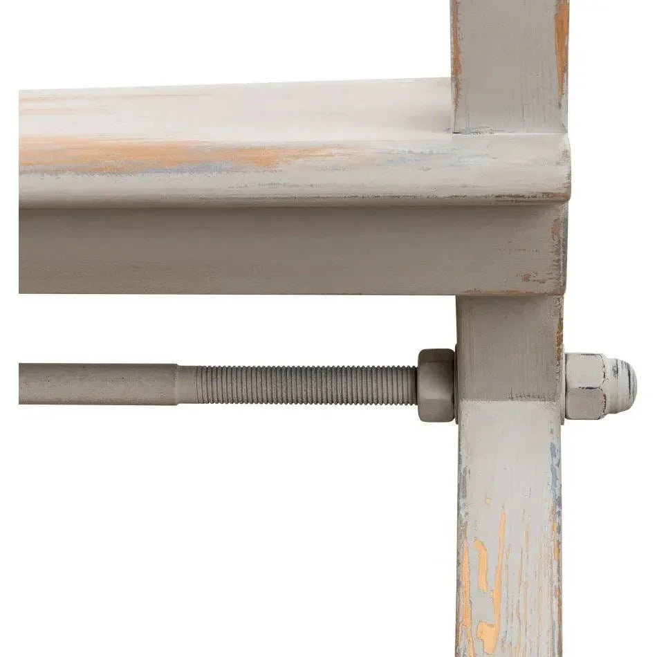 Replica Antique X Bench For Entryway or Kitchen - LOOMLAN - Sarreid - Dining Benches