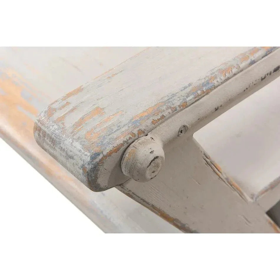 Replica Antique X Bench For Entryway or Kitchen - LOOMLAN - Sarreid - Dining Benches