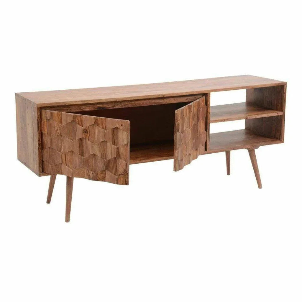 Retro Style TV Stand for TV up to 55 Inches - LOOMLAN - Moe's Home - TV Stands & Media Centers