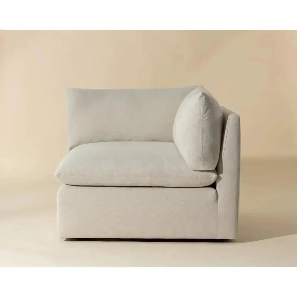 Reve Performance Fabric Modular Corner Chair-Modular Sofas-SUNPAN-LOOMLAN