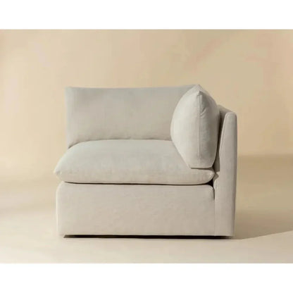 Reve Performance Fabric Modular Corner Chair-Modular Sofas-SUNPAN-LOOMLAN
