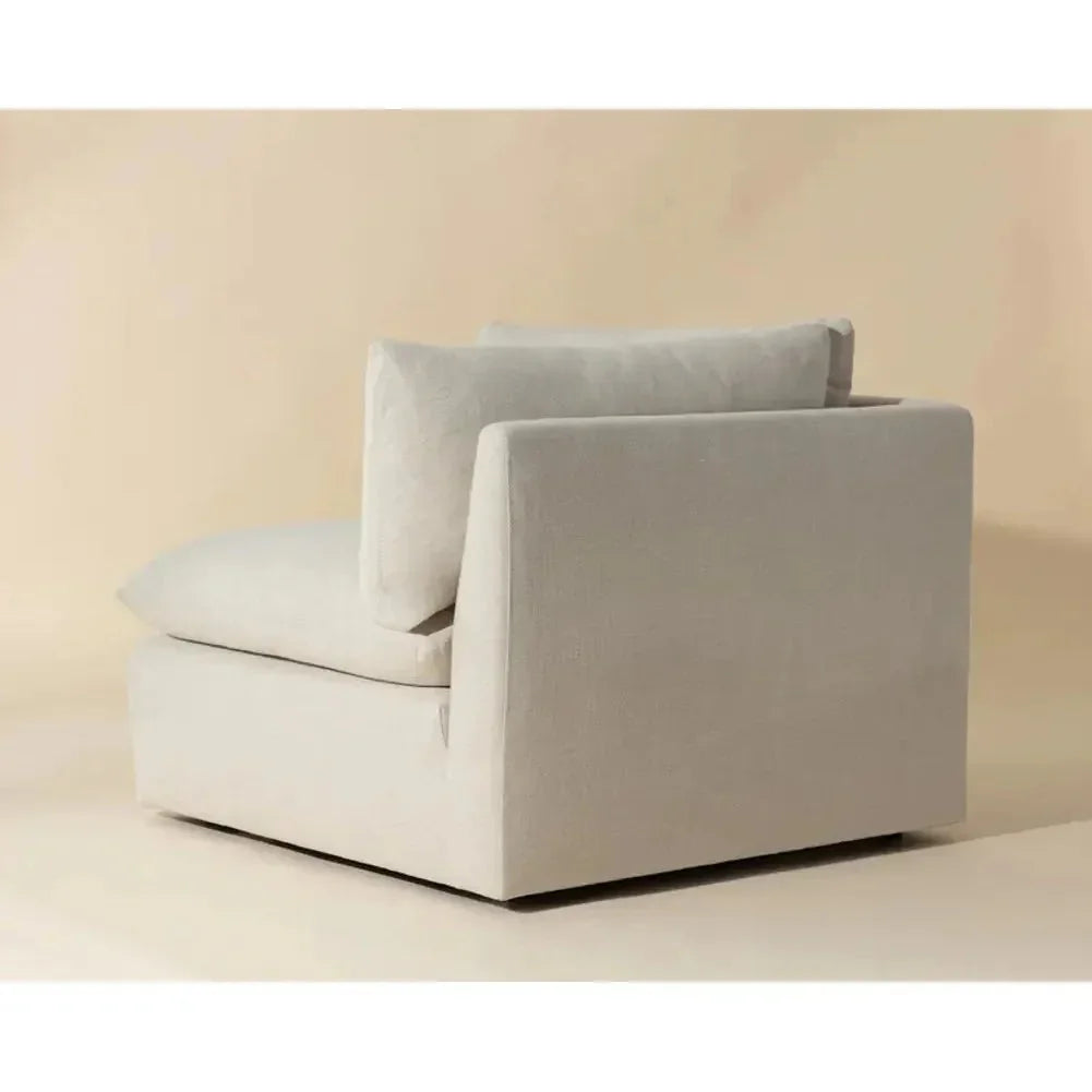 Reve Performance Fabric Modular Corner Chair-Modular Sofas-SUNPAN-LOOMLAN