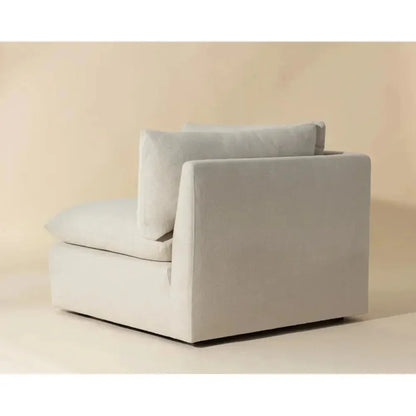 Reve Performance Fabric Modular Corner Chair-Modular Sofas-SUNPAN-LOOMLAN