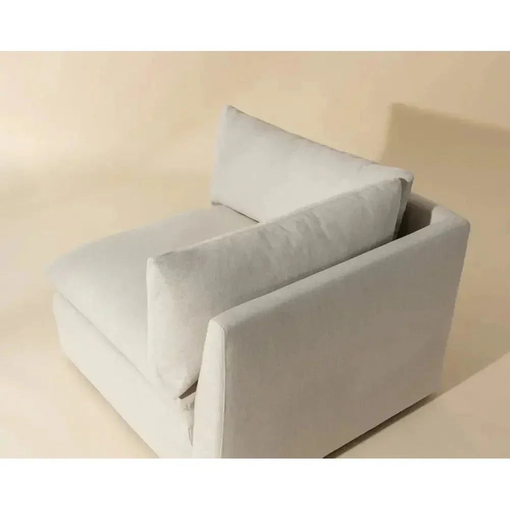 Reve Performance Fabric Modular Corner Chair-Modular Sofas-SUNPAN-LOOMLAN