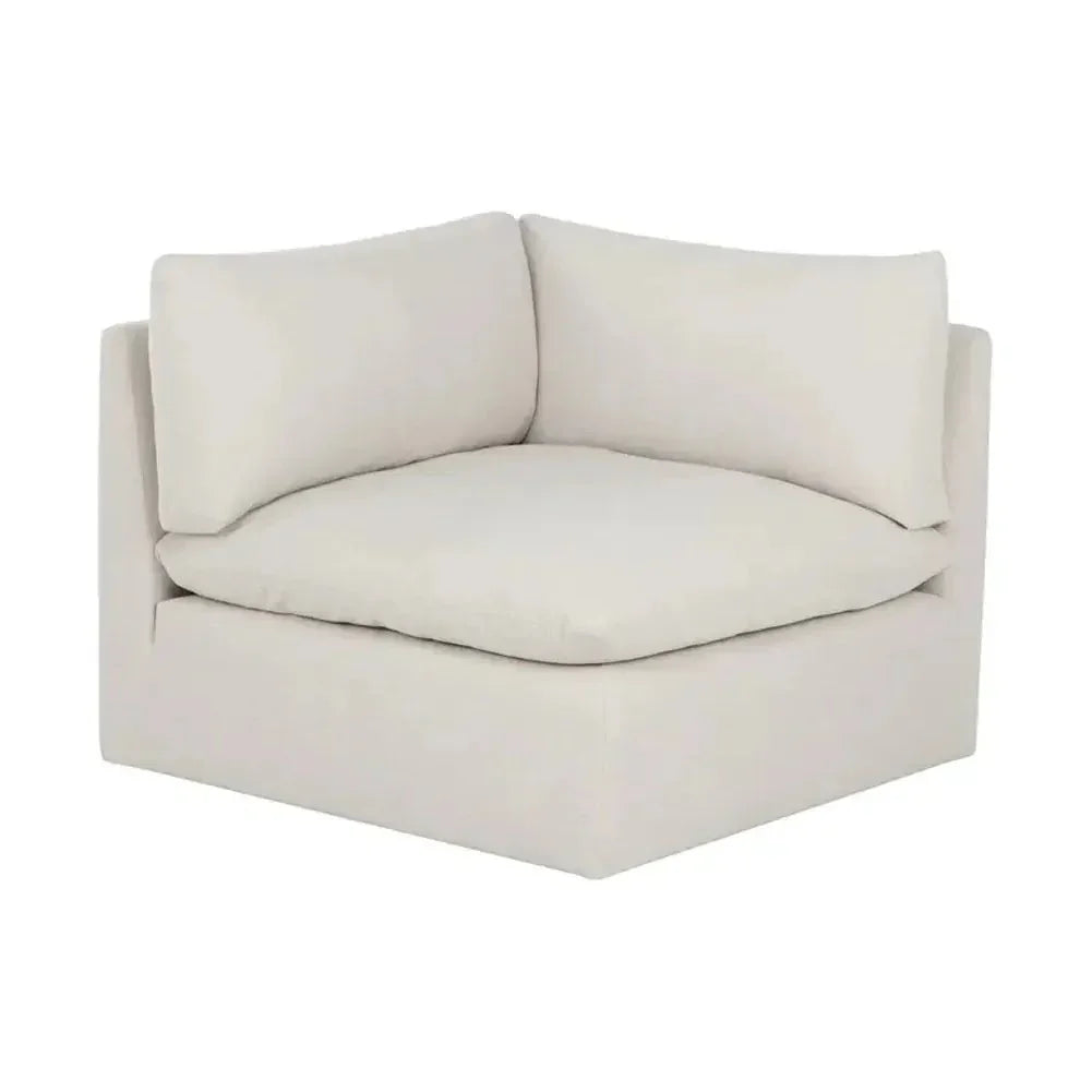Reve Performance Fabric Modular Corner Chair-Modular Sofas-SUNPAN-LOOMLAN