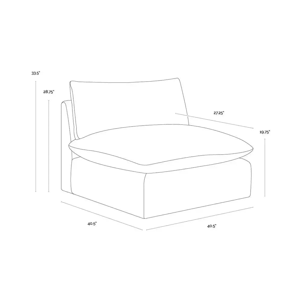 Reve Performance Fabric Modular-Modular Sofas-SUNPAN-LOOMLAN